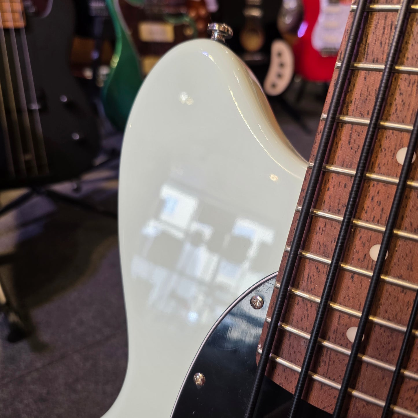 BRUGT: Ibanez Talman TMB35 mintgrøn, elbas