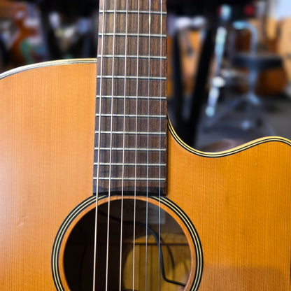 BRUGT: Takamine EG-10C G series akustisk guitar med preamp