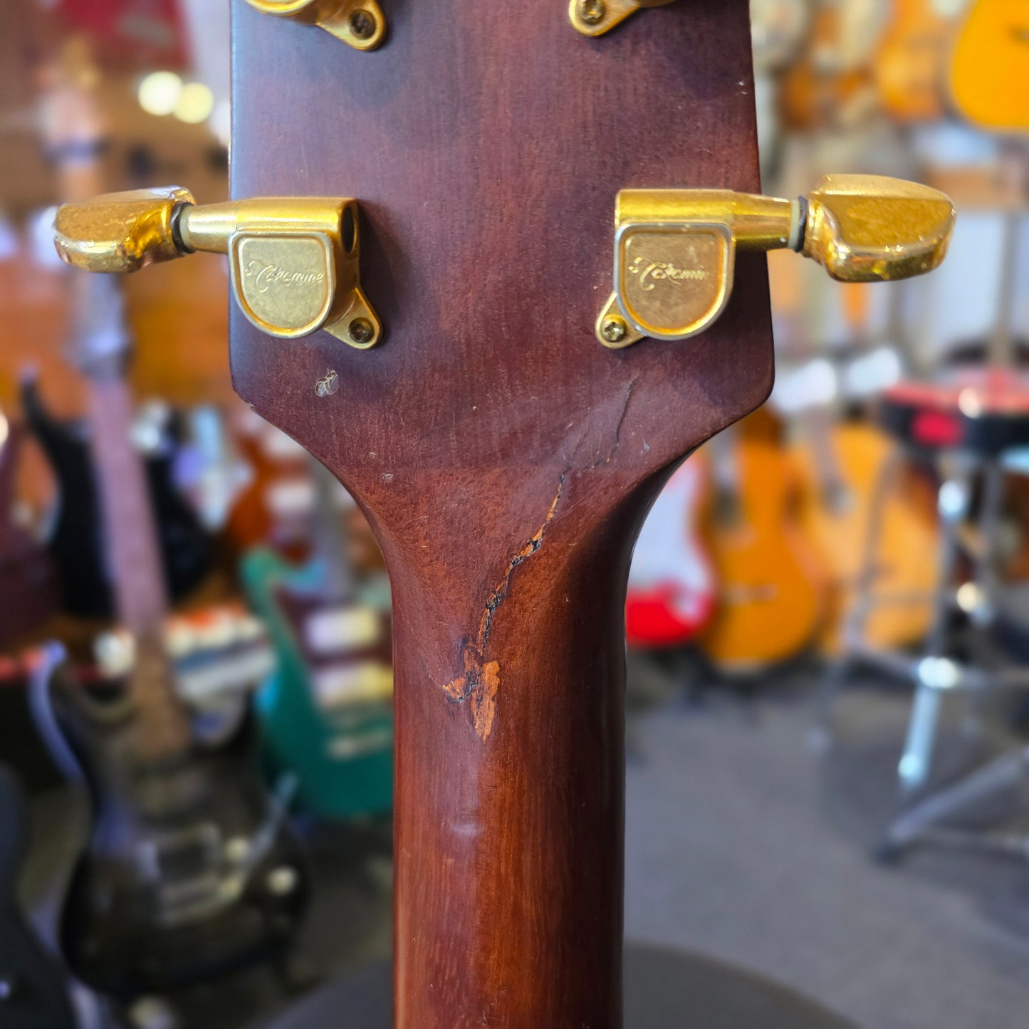 BRUGT: Takamine EG-10C G series akustisk guitar med preamp
