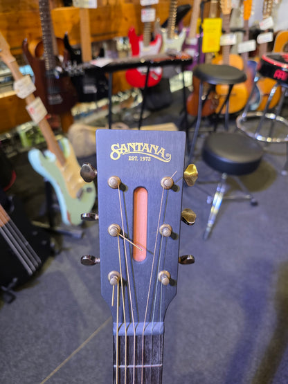 BRUGT: Santana G14NS player series med indbygget preamp akustisk guitar