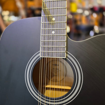 BRUGT: Gear4Music DN-112 BK 12 strenget guitar