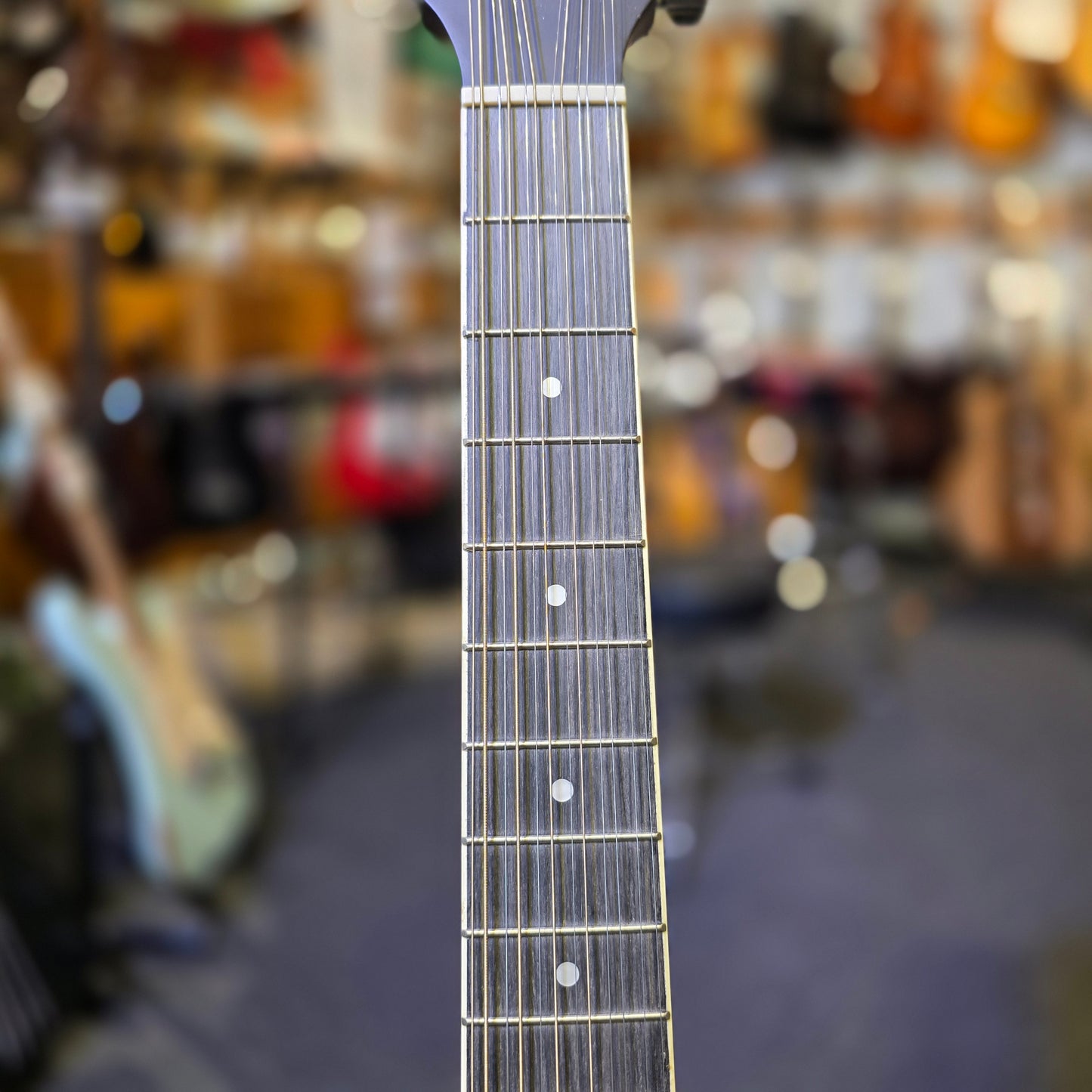 BRUGT: Gear4Music DN-112 BK 12 strenget guitar