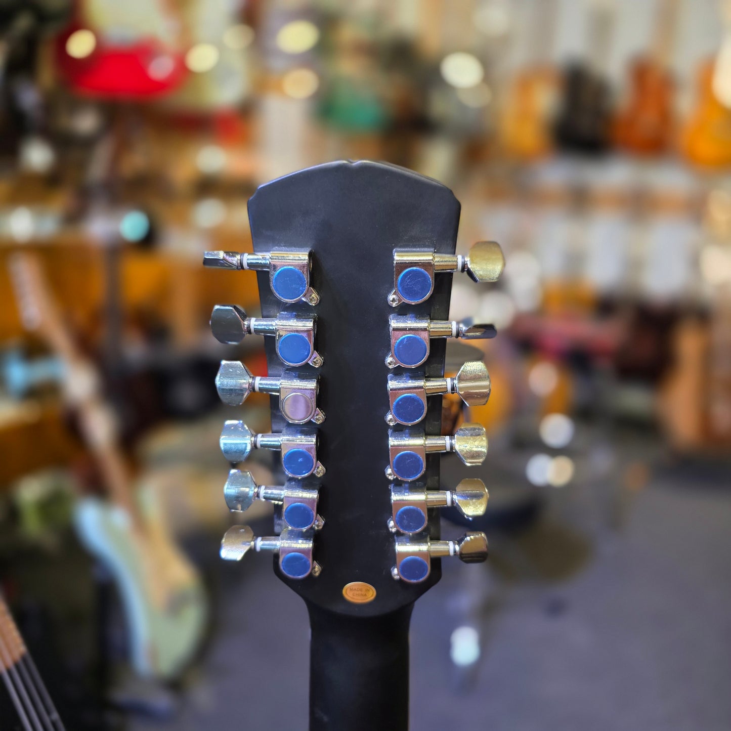 BRUGT: Gear4Music DN-112 BK 12 strenget guitar