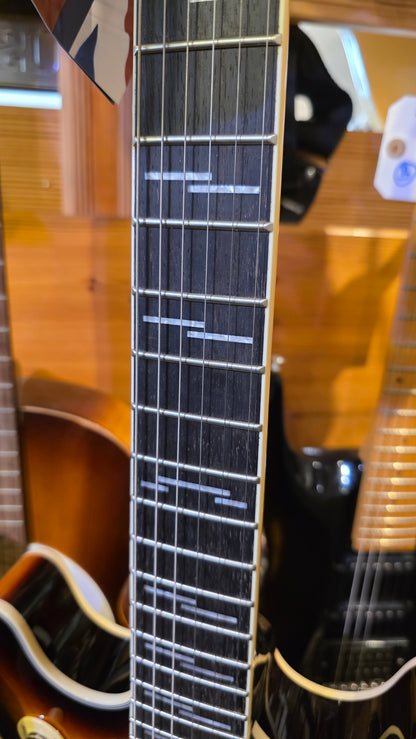 Tanglewood TCH59VB Archtop Hollow Body Blues Guitar, Vintage Burst Gloss Finish