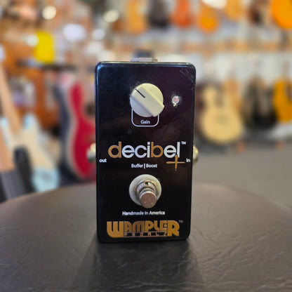 BRUGT: Wampler Decibel Plus Boost/Buffer guitar effekt pedal