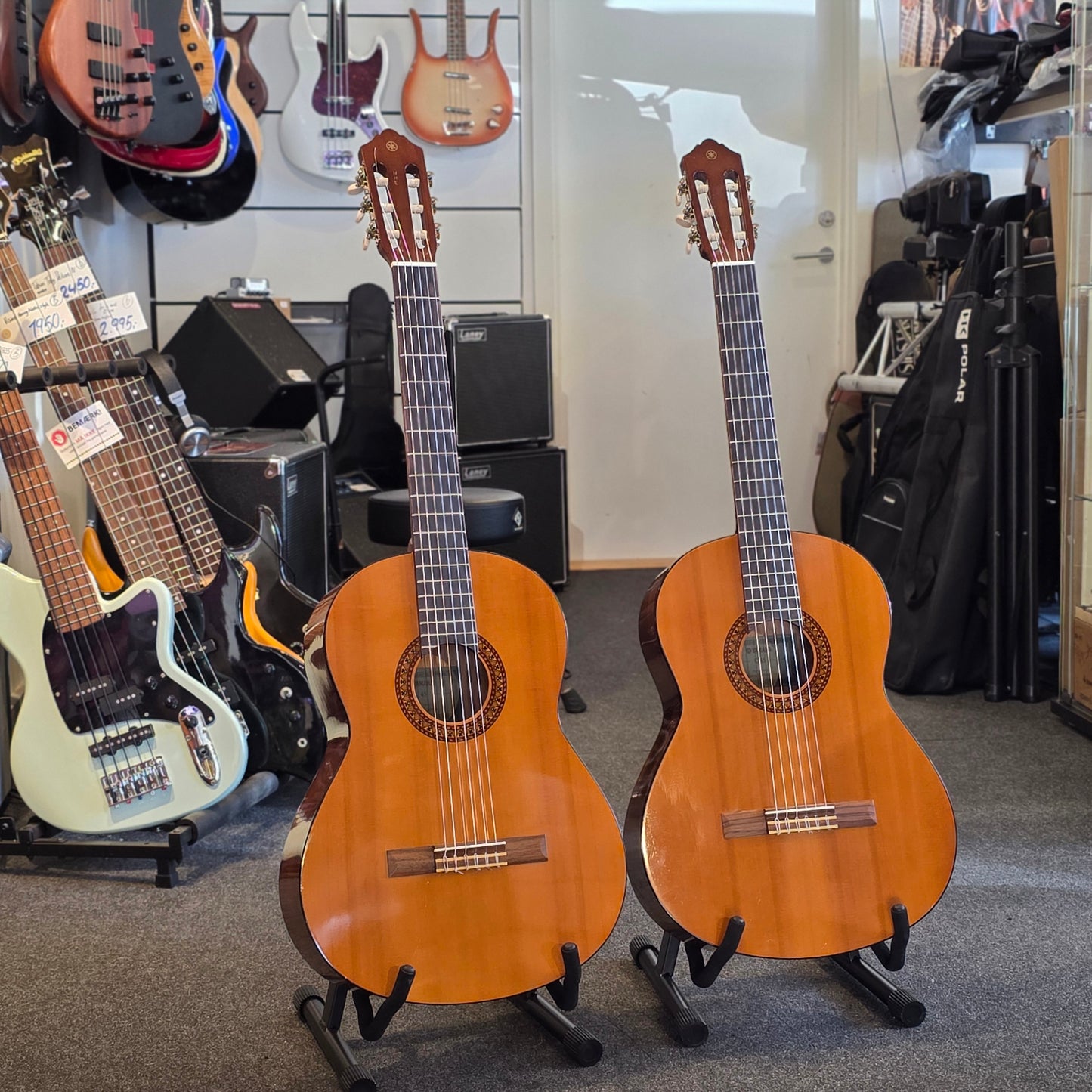 BRUGT: Yamaha C45, Made in Indonesia klassisk guitar (pris per styk)