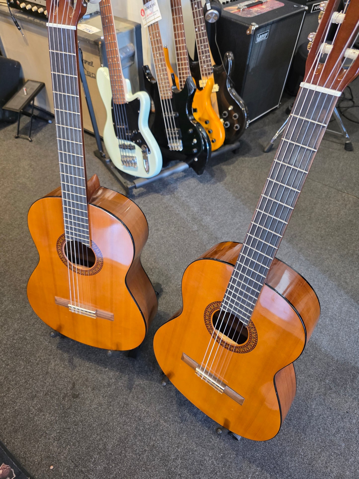 BRUGT: Yamaha C45, Made in Indonesia klassisk guitar (pris per styk)