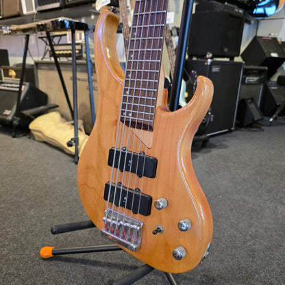 BRUGT: Washburn XB-600 natural, 6 strenget elbas