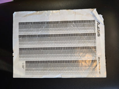 BRUGT: Alesis SR18 Drum Machine