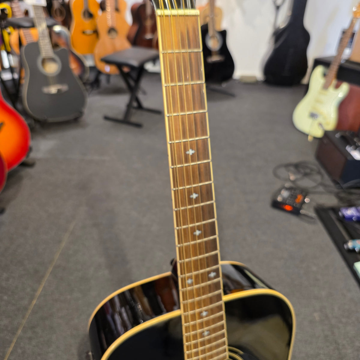 BRUGT: Fender DG16-E12 usdreadnought 12 str. western guitar