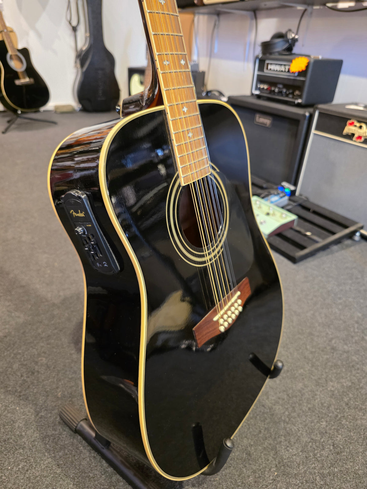 BRUGT: Fender DG16-E12 usdreadnought 12 str. western guitar