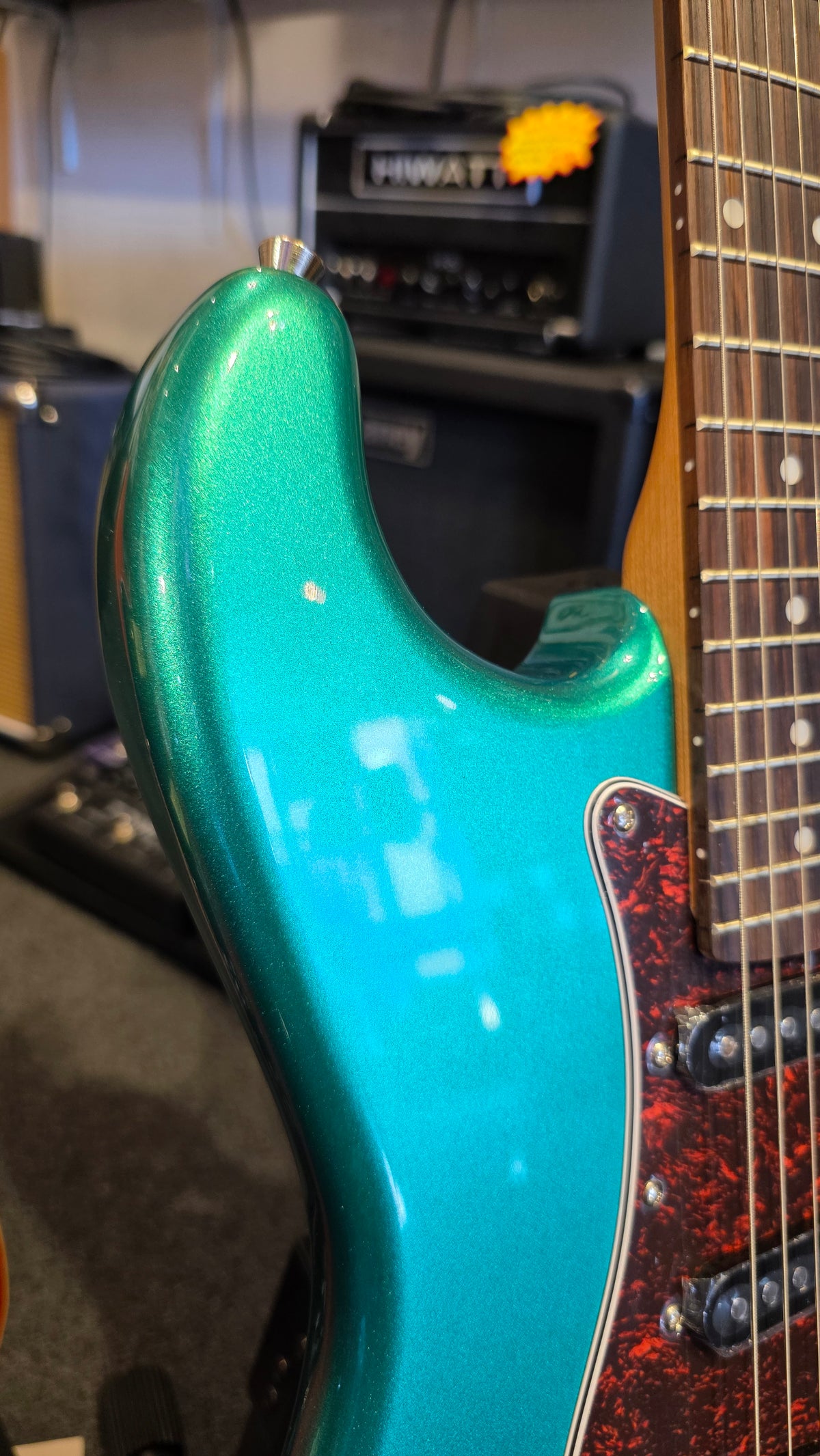Tanglewood NS1EG Northstar Double Cutaway Emerald Green - SSS