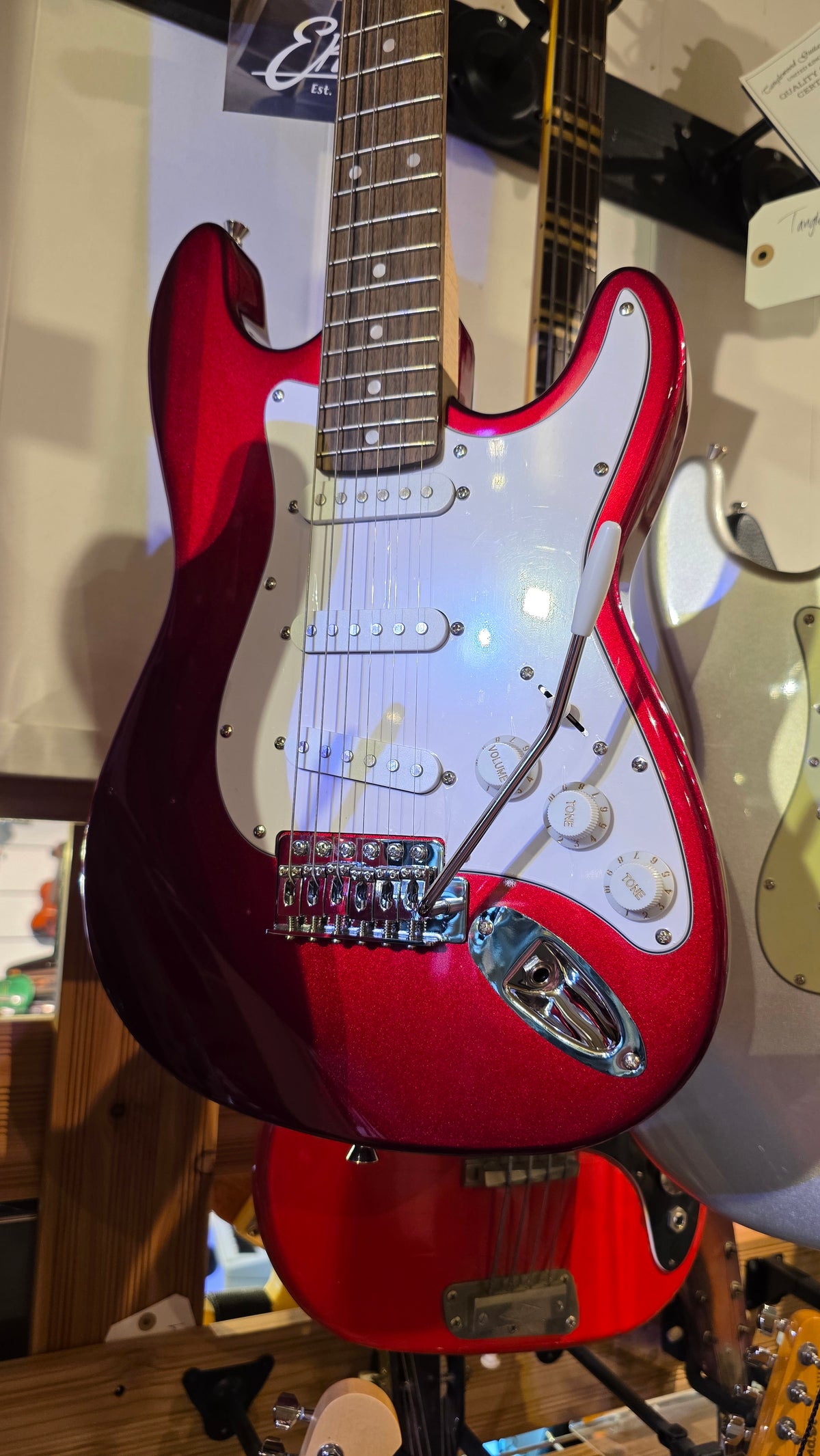 Eko ST100-3/4-RED Type ST. Størrelse 3/4 - Chrome Red