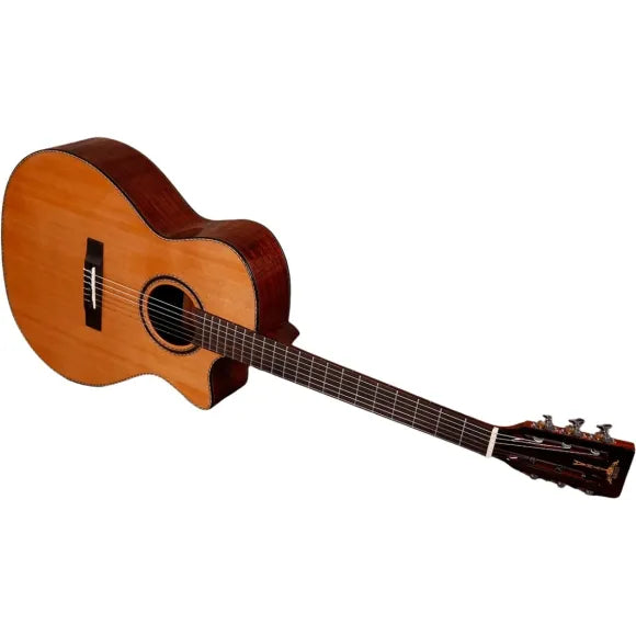Tyma G-15E spansk guitar akustisk/elektrisk nylon strenget guitar