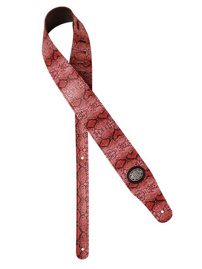Gaucho Cobra Series guitar strap (gul, rød eller grøn)