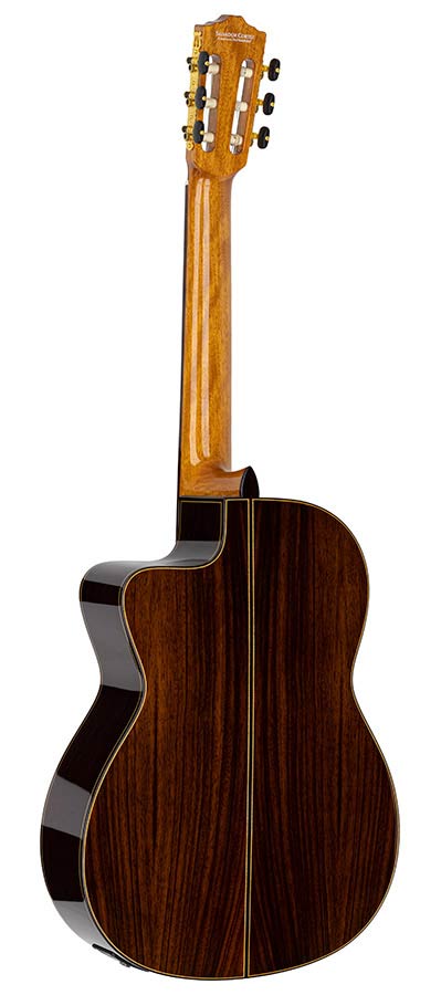 Salvador Cortez CC-60CE Solid Top Concert Series klassisk guitar
