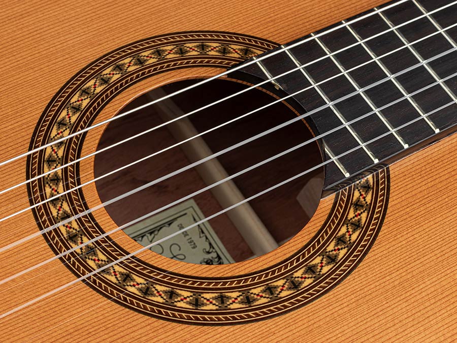 Salvador Cortez CC-60CE Solid Top Concert Series klassisk guitar