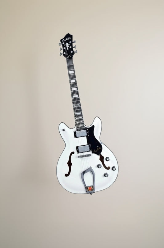 USED: Hagström Viking White electric guitar