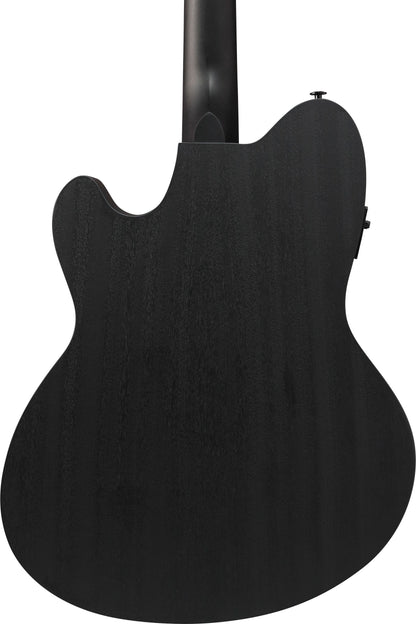 Ibanez TCY621-BOT, Black Out Talman Serien Western Guitar m/mikrofon