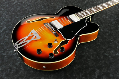 Ibanez AF75-BS hollowbody brown sunburst elguitar