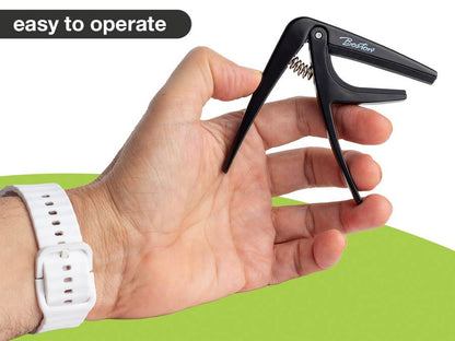 BOSTON BC-86 BK guitar capo for Classical Guitar
