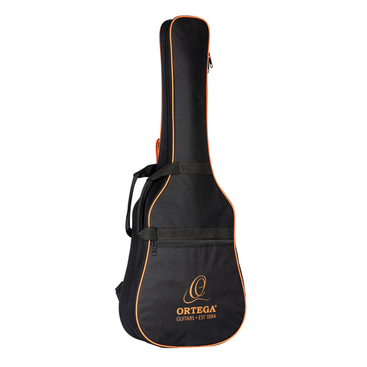 Classical guitar bag Ortega RGA-ORG bag with orange 4/4 size.