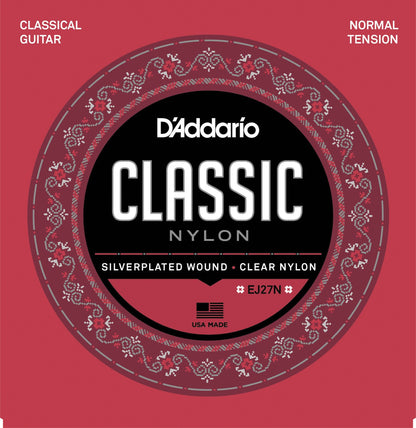 Daddario 4/4 EJ27N 028-043 klassisk guitar strenge