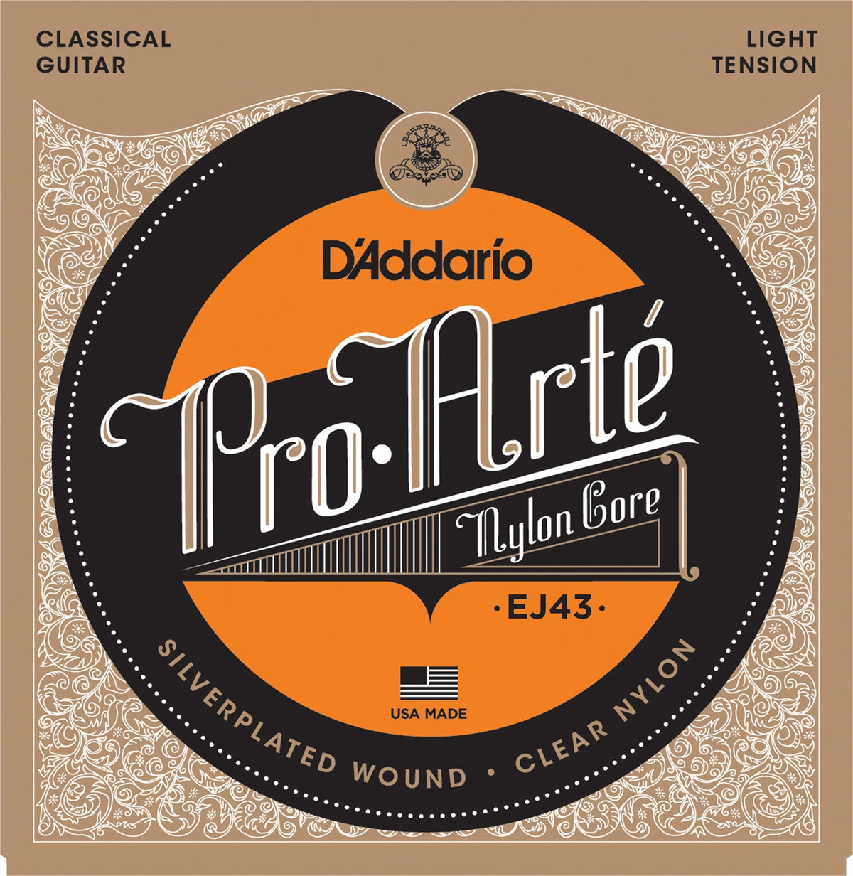 Daddario Fretted EJ43 Light