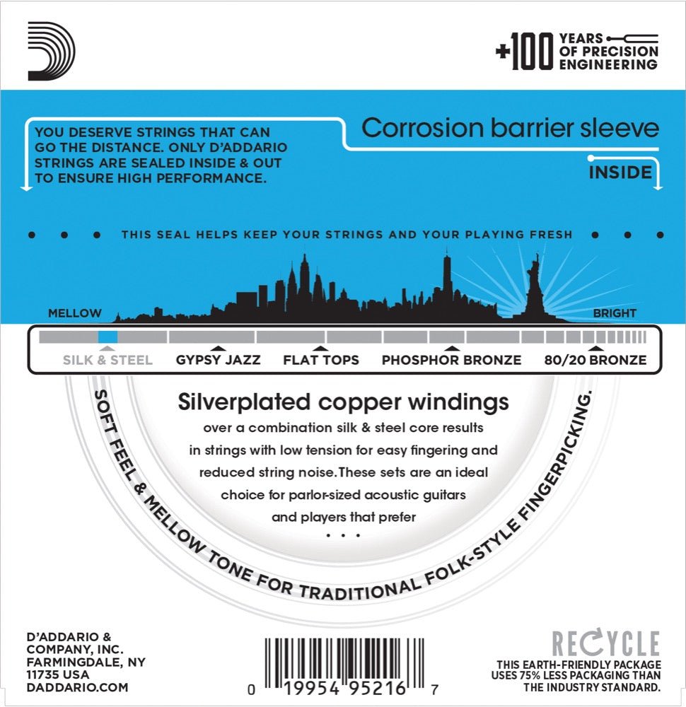 D'Addario Fretted EJ40 011 - 047