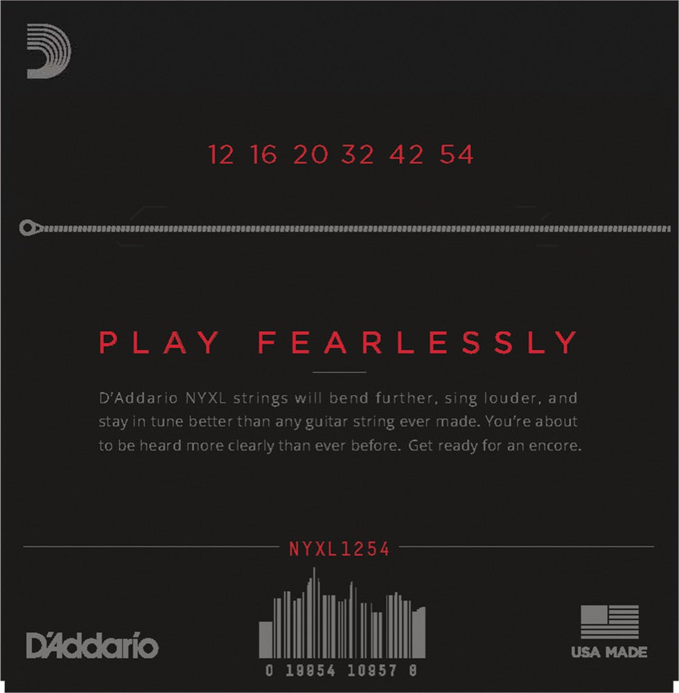 D'Addario Fretted NYXL1254 012-054
