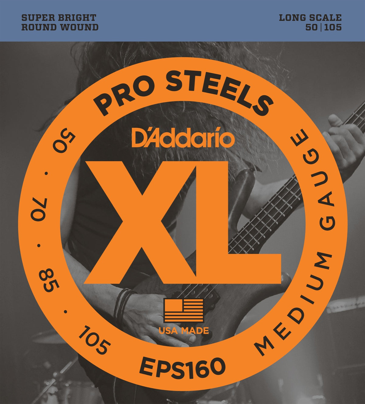 D'Addario Fretted EPS160 050 - 105