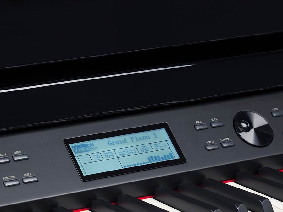 Medeli Forte Series GRAND510 digital baby grand piano i sort eller hvid