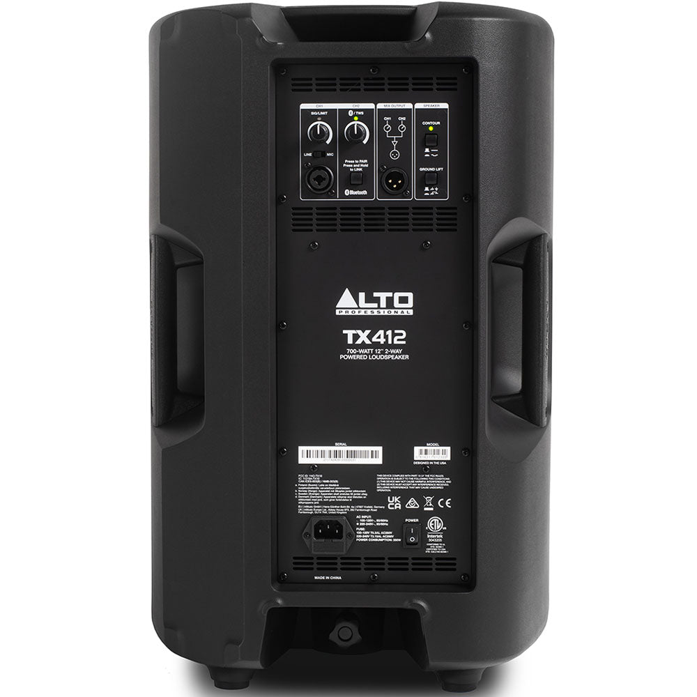 ALTO TX412 700W active PA speaker with Bluetooth