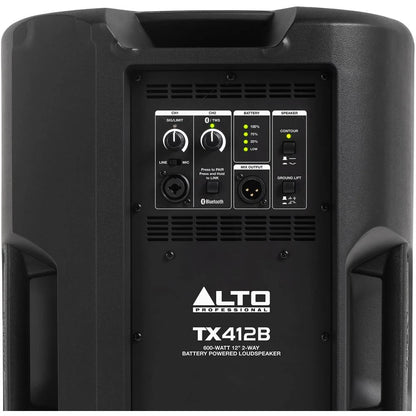 Alto TX412B  600W batteridrevet PA-højttaler med Bluetooth
