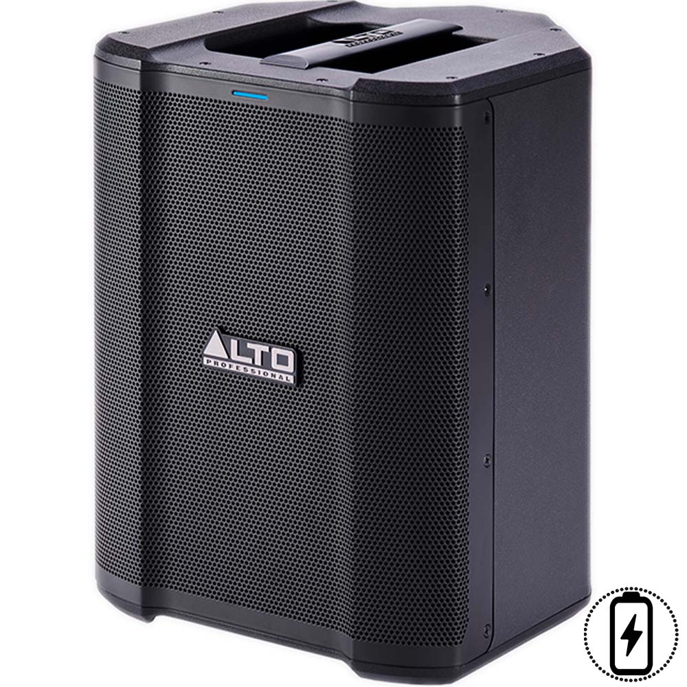 ALTO BUSKER 200W portable, battery-powered 2-way, 3-channel PA system
