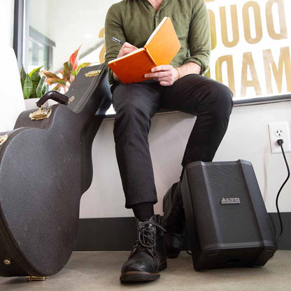 ALTO BUSKER 200W portable, battery-powered 2-way, 3-channel PA system