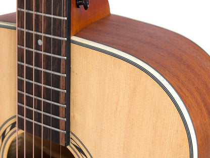 Bromo BAA1 Appalachian Akustisk Dreadnought Guitar