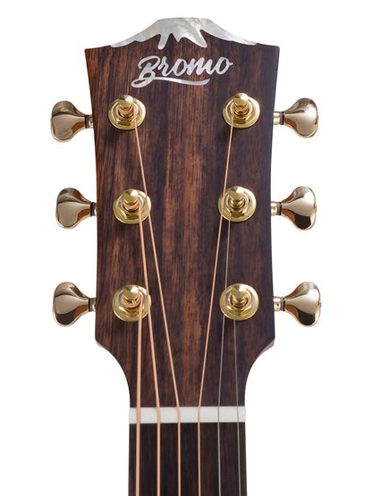 Bromo BAR4GCE Rocky Mountain Series all solid Hillside auditorium guitar