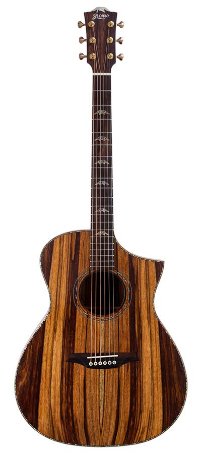 Bromo BAR4GCE Rocky Mountain Series all solid Hillside auditorium guitar