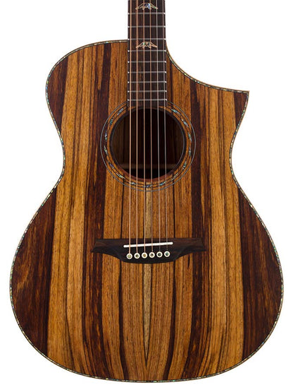 Bromo BAR4GCE Rocky Mountain Series all solid Hillside auditorium guitar
