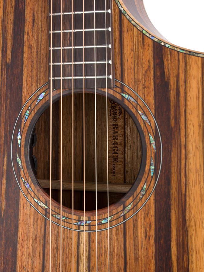 Bromo BAR4GCE Rocky Mountain Series all solid Hillside auditorium guitar