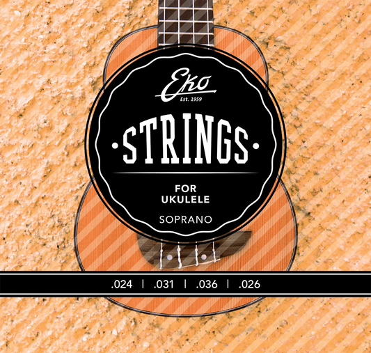 EKO UKSOPRANOM Ukulele soprano medium strings