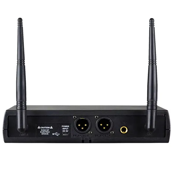 Karsect JRU-562/PT-51C/HT-11A trådløst 2 x headset-mikrofon-sæt