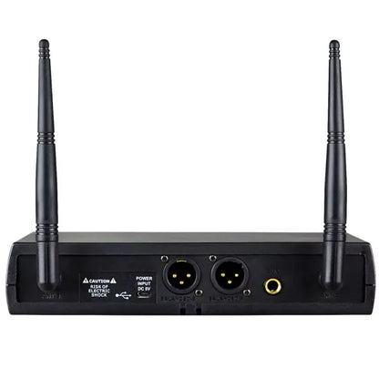 Karsect JRU-562/PT-51C/HT-11A trådløst 2 x headset-mikrofon-sæt