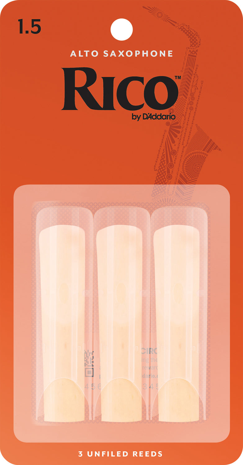 D'Addario Woodwinds ALTO saxofon rørblade (vælg type)