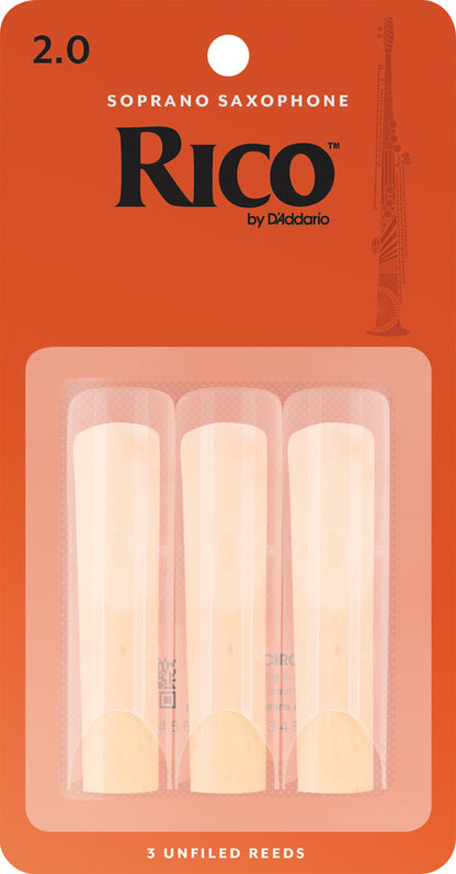 D'Addario Woodwinds SOPRAN saxofon rørblade (vælg type)