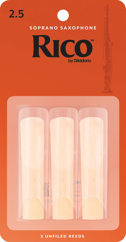 D'Addario Woodwinds SOPRAN saxofon rørblade (vælg type)