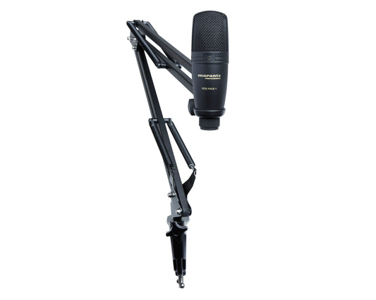 Marantz Pod Pack 1 USB Kondensatormikrofon med justerbar affjedringsarm
