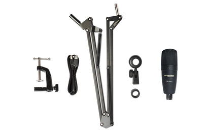 Marantz Pod Pack 1 USB Kondensatormikrofon med justerbar affjedringsarm