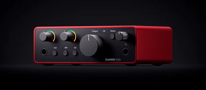 Scarlett Solo 4th Generation 2-in, 2-out interface